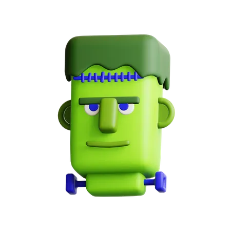Frankenstein  3D Illustration