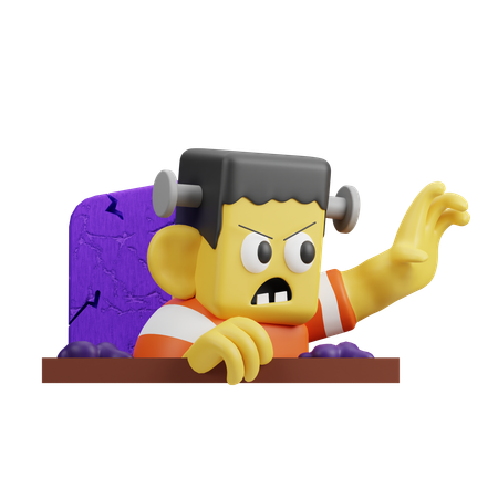 Frankenstein Jr.  3D Icon