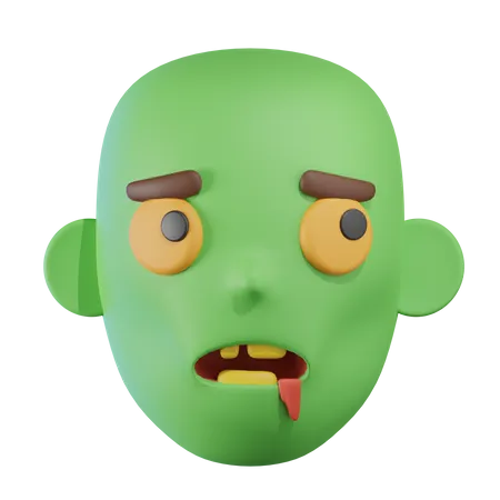 Frankensteins Kopf  3D Icon