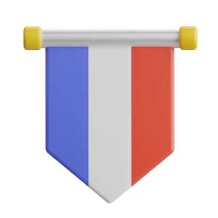 Frankreich  3D Icon