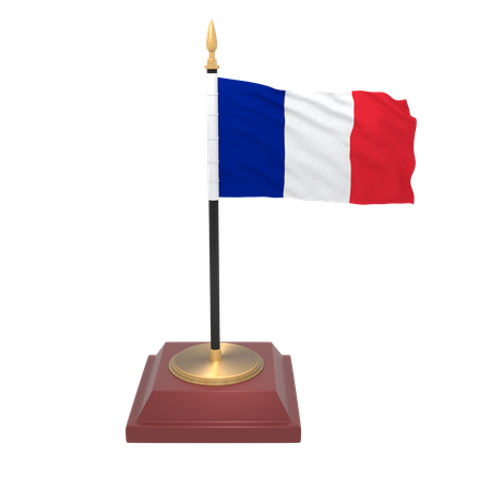 Frankreich Flagge  3D Icon