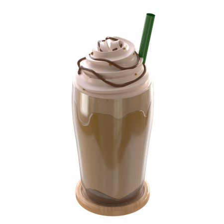 Frappe coffee  3D Icon