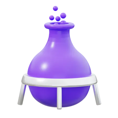 Frasco  3D Icon