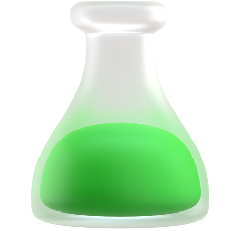 Frasco  3D Icon