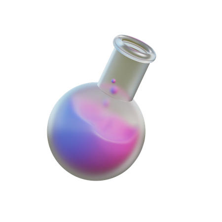 Frasco  3D Icon
