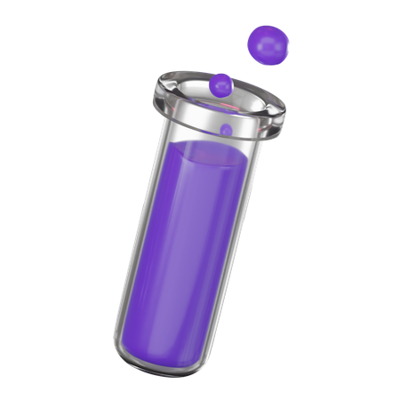 Frasco  3D Icon