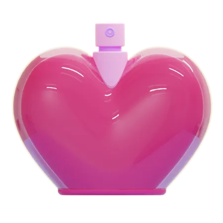 Frasco de perfume de amor  3D Icon