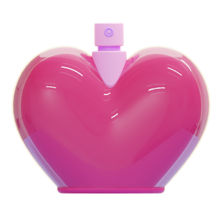 Botella de perfume de amor  3D Icon