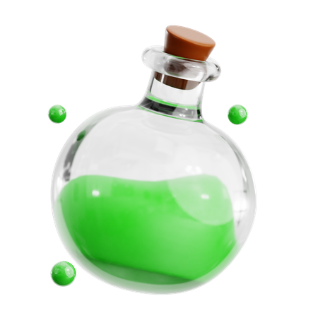 Frasco de poción  3D Icon