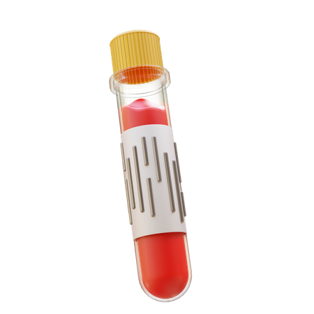 Frasco de sangue  3D Icon