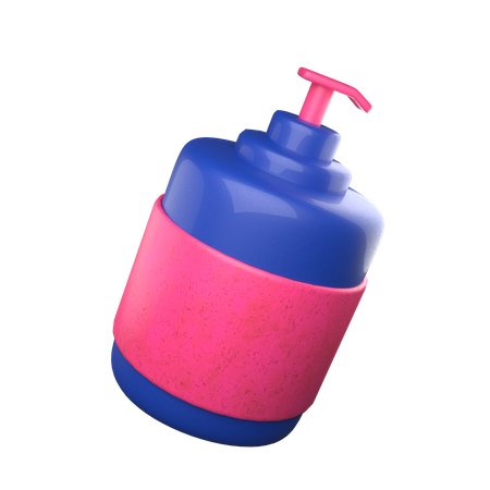 Frasco de xampu  3D Icon