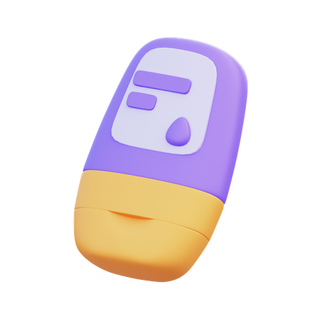 Frasco de xampu  3D Icon