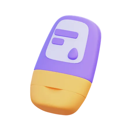 Frasco de xampu  3D Icon