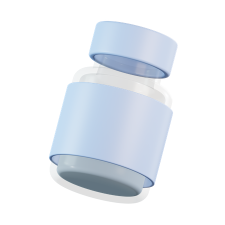 Botella de vacuna  3D Icon