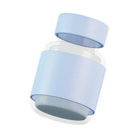 Botella de vacuna  3D Icon