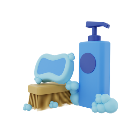 Frasco de xampu  3D Icon