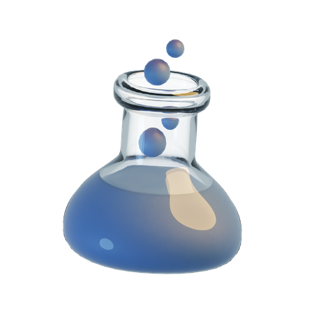 Frasco erlenmeyer  3D Icon