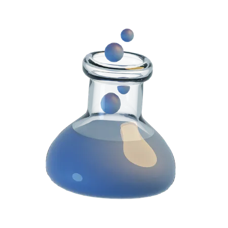 Frasco erlenmeyer  3D Icon