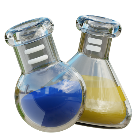 Frasco erlenmeyer  3D Icon