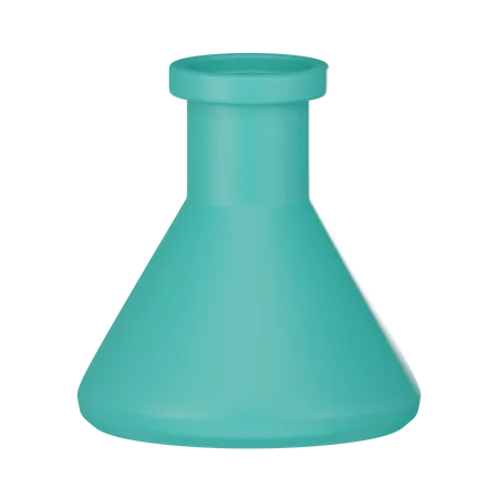 Laboratório de frascos  3D Icon