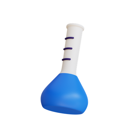 Frasco químico  3D Icon