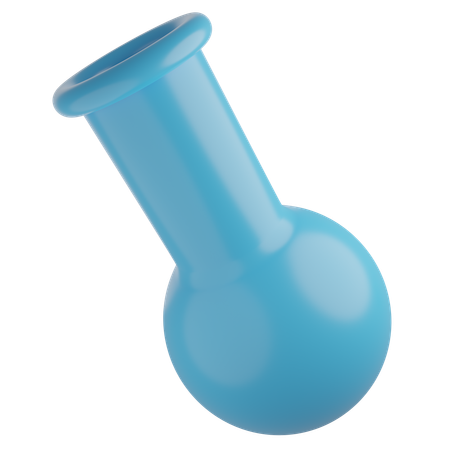 Frasco químico  3D Icon