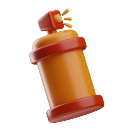 Garrafa de spray  3D Icon