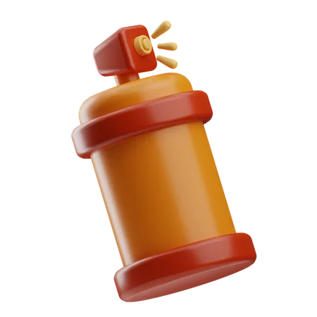 Garrafa de spray  3D Icon