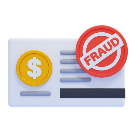 Fraud  3D Icon