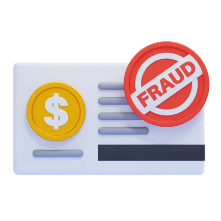 Fraud  3D Icon