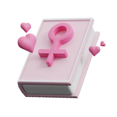 Frauen-Tagebuch  3D Icon