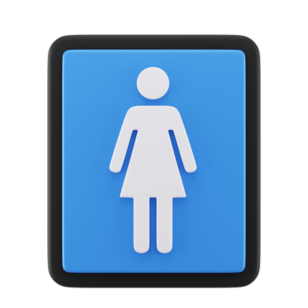 Frauen unterzeichnen  3D Icon