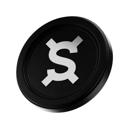 Frax Share 3 D Coin 3 D Crypto Coin 3D Icon