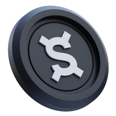 Frax Share Cryptocurrency  3D Icon