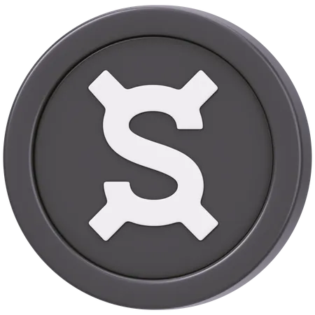 Frax 공유 FXS  3D Icon