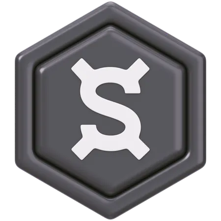 Frax 공유 FXS  3D Icon