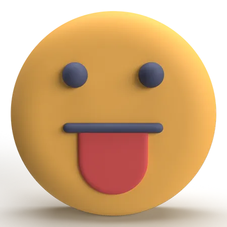 Freches Emoji  3D Icon