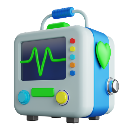 Ritmo cardiaco  3D Icon