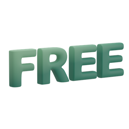 Free  3D Icon