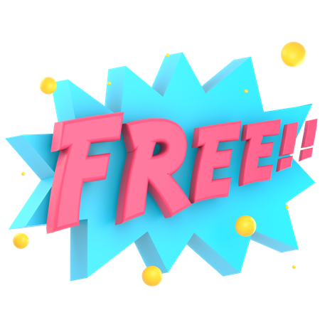 FREE  3D Icon
