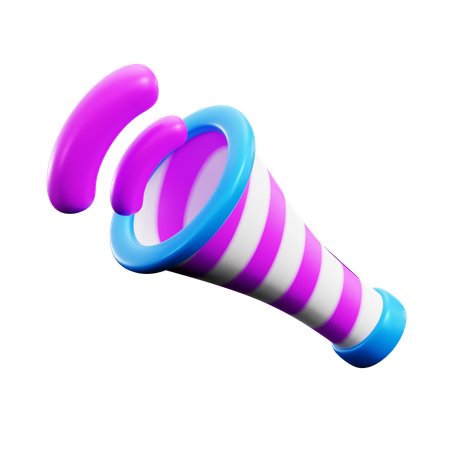 Free Air Horn  3D Icon