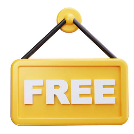 Free Board  3D Icon