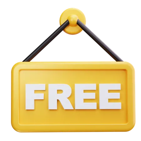 Free Board  3D Icon