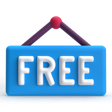 Free Board  3D Icon