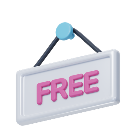 Free Board  3D Icon