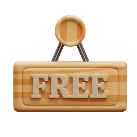 Free Board  3D Icon