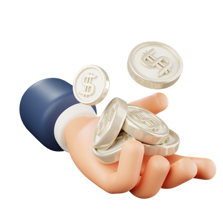 Free Coin  3D Icon