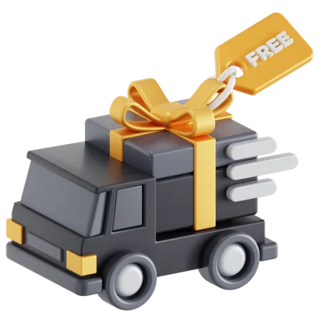 Free Delivery  3D Icon