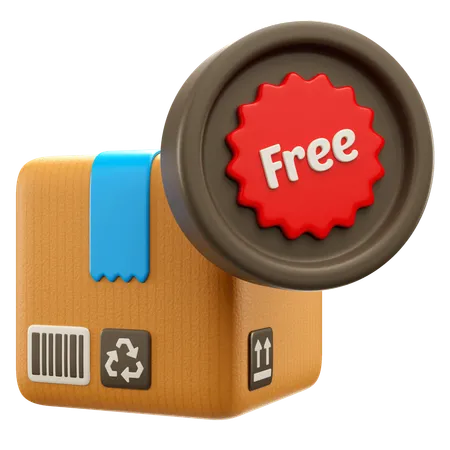 Free Delivery  3D Icon