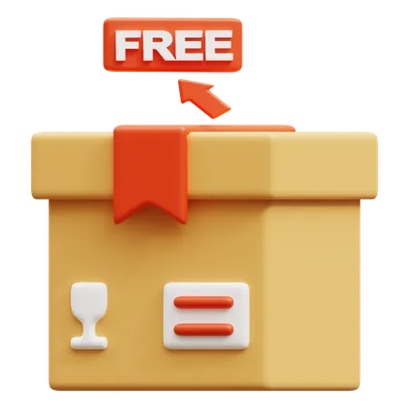 Free Delivery  3D Icon